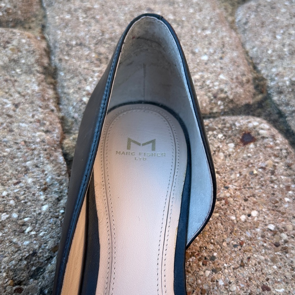 Marc Fisher LTD flats ML Sunny short heel pointed toe dressy casual size 11 - Picture 14 of 14